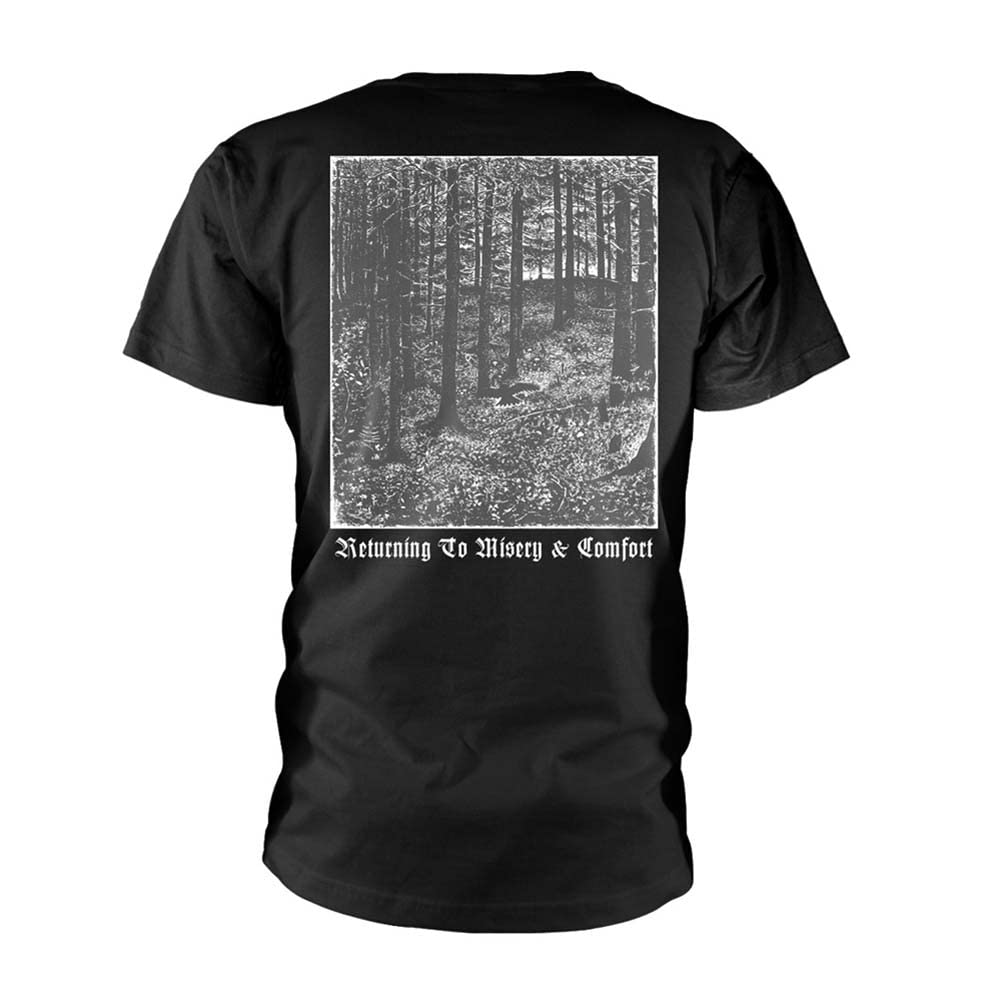 Sargeist Men's Satanic Black Devotion T-Shirt - Black Metal Band Merch - Perfect for Concerts, Festivals & Gothic Fashion