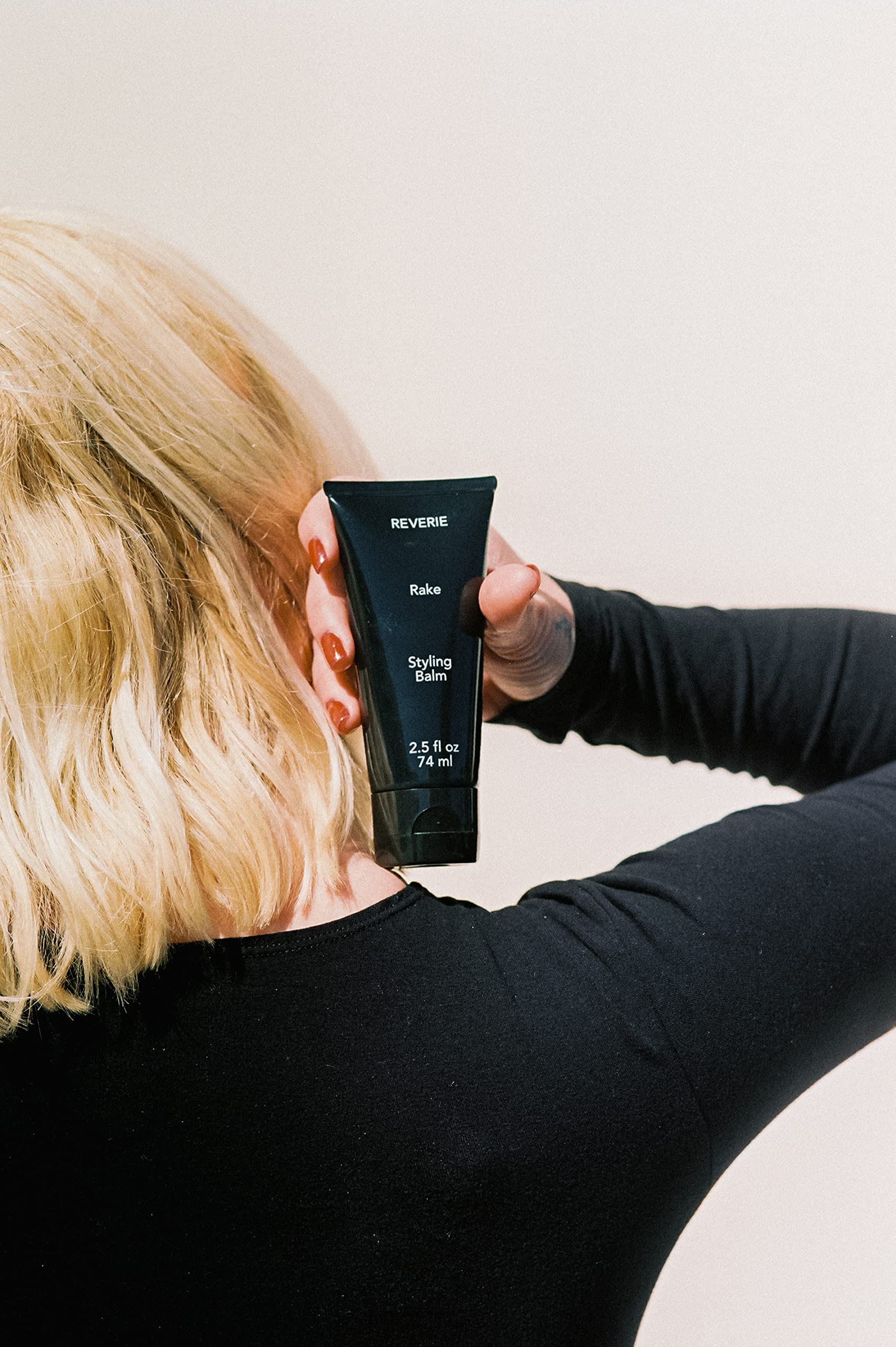 REVERIE Natural Rake Styling Balm - Sulfate-Free, Silicone-Free, Color-Safe Hair Care for Men & Women (2.5 oz) | Perfect for Beach Waves, Textured Looks & Everyday Styling