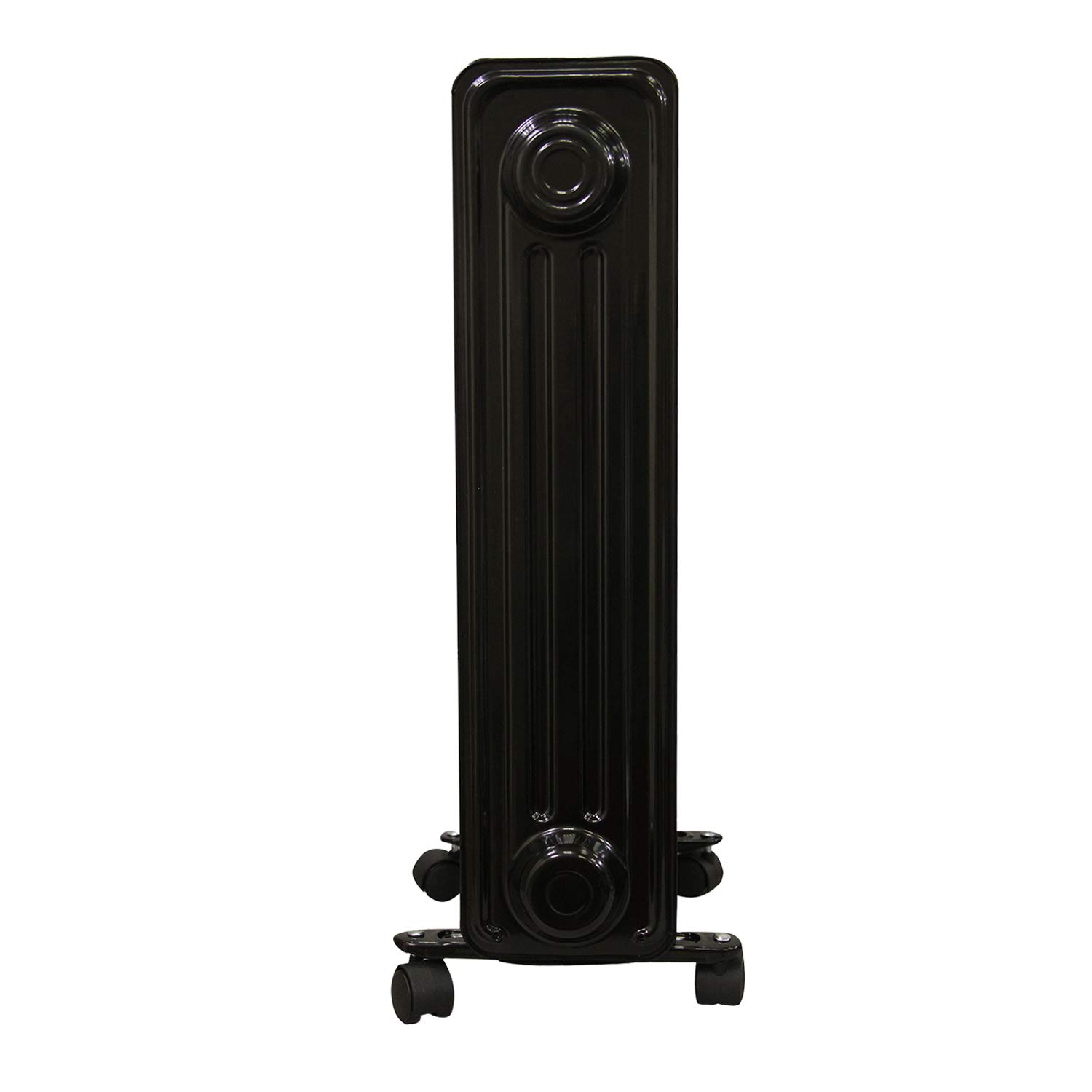 Ecohouzng ECH3015 Digital Oil Filled Space Heater - 1500W Energy Efficient Portable Heater with Adjustable Thermostat, Overheat Protection - Perfect for Bedroom, Office & Home Use