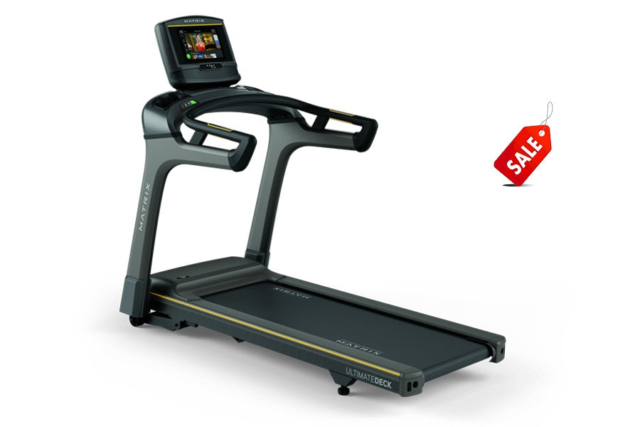 Matrix TF30 Folding Treadmill - Compact Home Gym Equipment for Cardio Workouts | Space-Saving Design for Small Apartments & Home Offices | Perfect for Running, Walking & Fitness Training