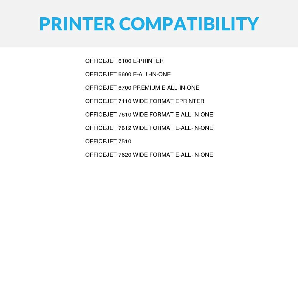 High-Yield HP 933XL CN056AN Compatible Ink Cartridge Replacement (Yellow) - Works with HP OfficeJet 6100, 6600, 6700, 7110, 7510, 7610, 7612, 7620 Printers - Perfect for Home & Office Printing, Documents, Photos & Reports