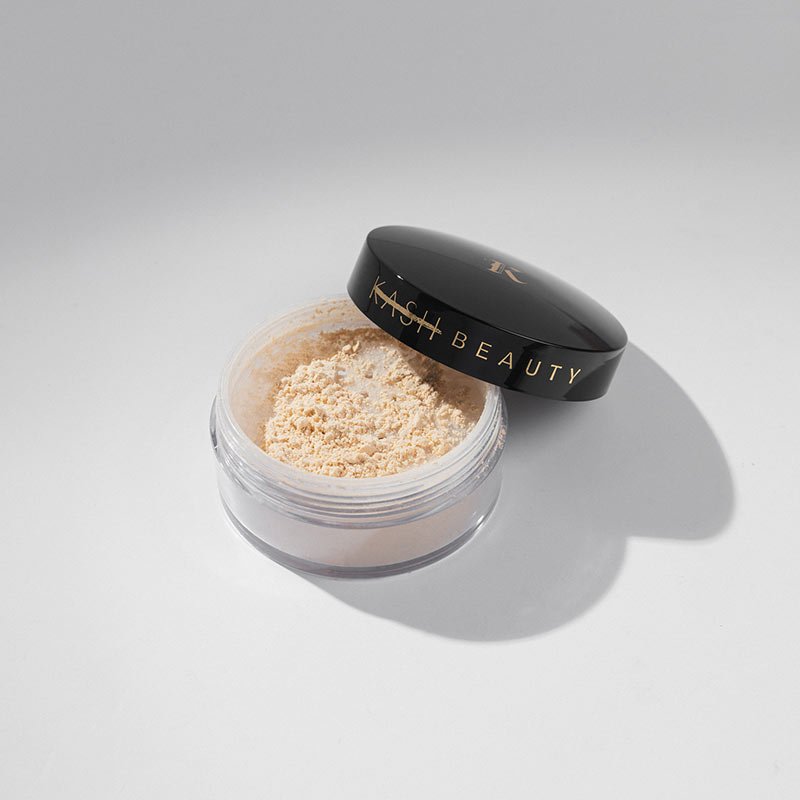 KASH Beauty Soft Finish Loose Setting Powder - Translucent Makeup Setting Powder for Face, Oil Control & Pore Minimizing | Perfect for Daily Wear, Photo Shoots & Special Occasions