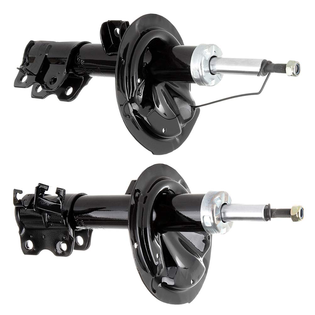 2x AUTOMUTO Shock Absorbers Struts - Compatible with 2002-2006 Nissan Altima (Front) - Replacement for OEM 334337 & 334336 - Smooth Ride & Enhanced Stability for City Driving & Highway Commutes