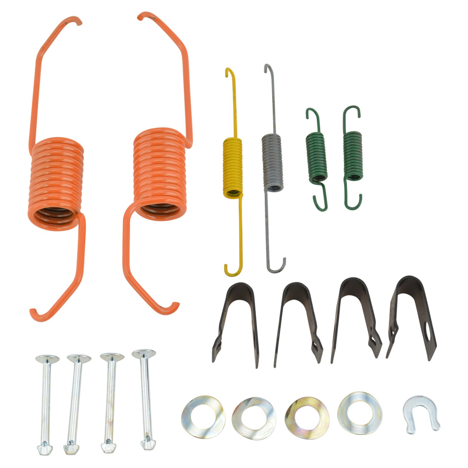 Rear Brake Drum Shoes & Hardware Kit Set for 1990-2002 Honda Accord - Perfect Replacement for Smooth Braking Performance | Ideal for DIY Repairs & Maintenance