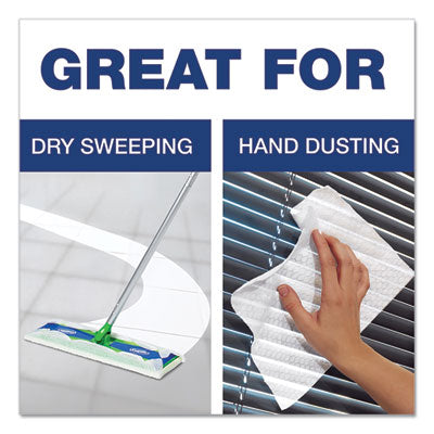 Swiffer Sweeper Dry Disposable Refill Cloths - 32 Count (1 Box) | Dust & Dirt Cleaning for Hardwood Floors, Tile & Laminate | Quick & Easy Floor Cleaning Solution