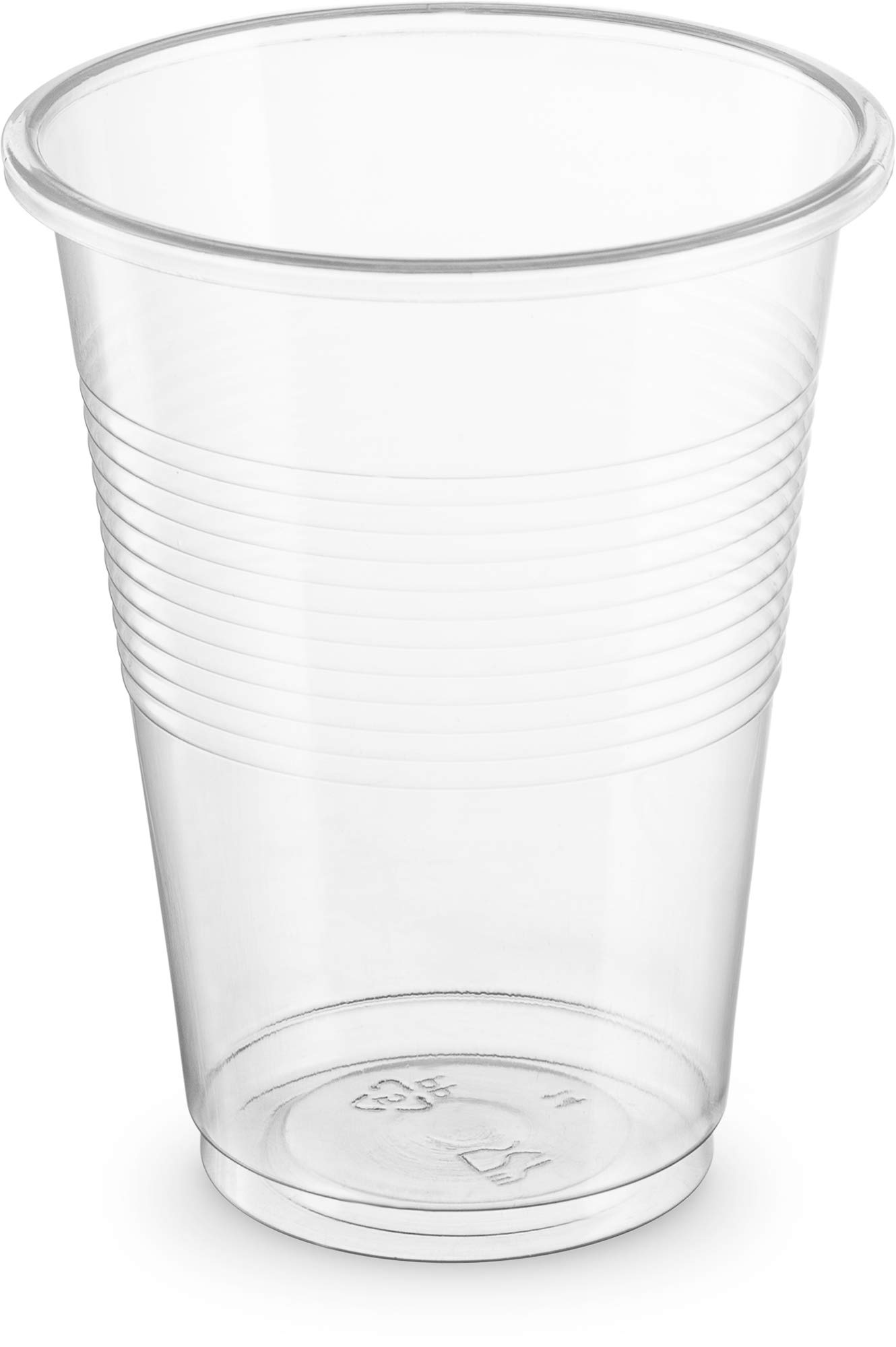 PLASTICPRO 7 oz Clear Plastic Disposable Drinking Cups - 400 Count Bulk Pack for Parties, Picnics, and Events - BPA-Free Cold Beverage Cups for Soda, Juice, and Water