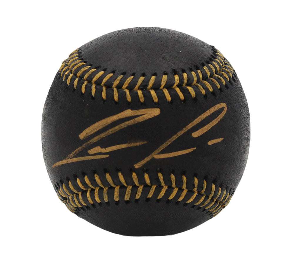 Ronald Acuna Jr. Signed Atlanta Braves Baseball - Official MLB Authentic Black Rawlings Baseball - Perfect for Collectors, Fans, and Sports Memorabilia Displays