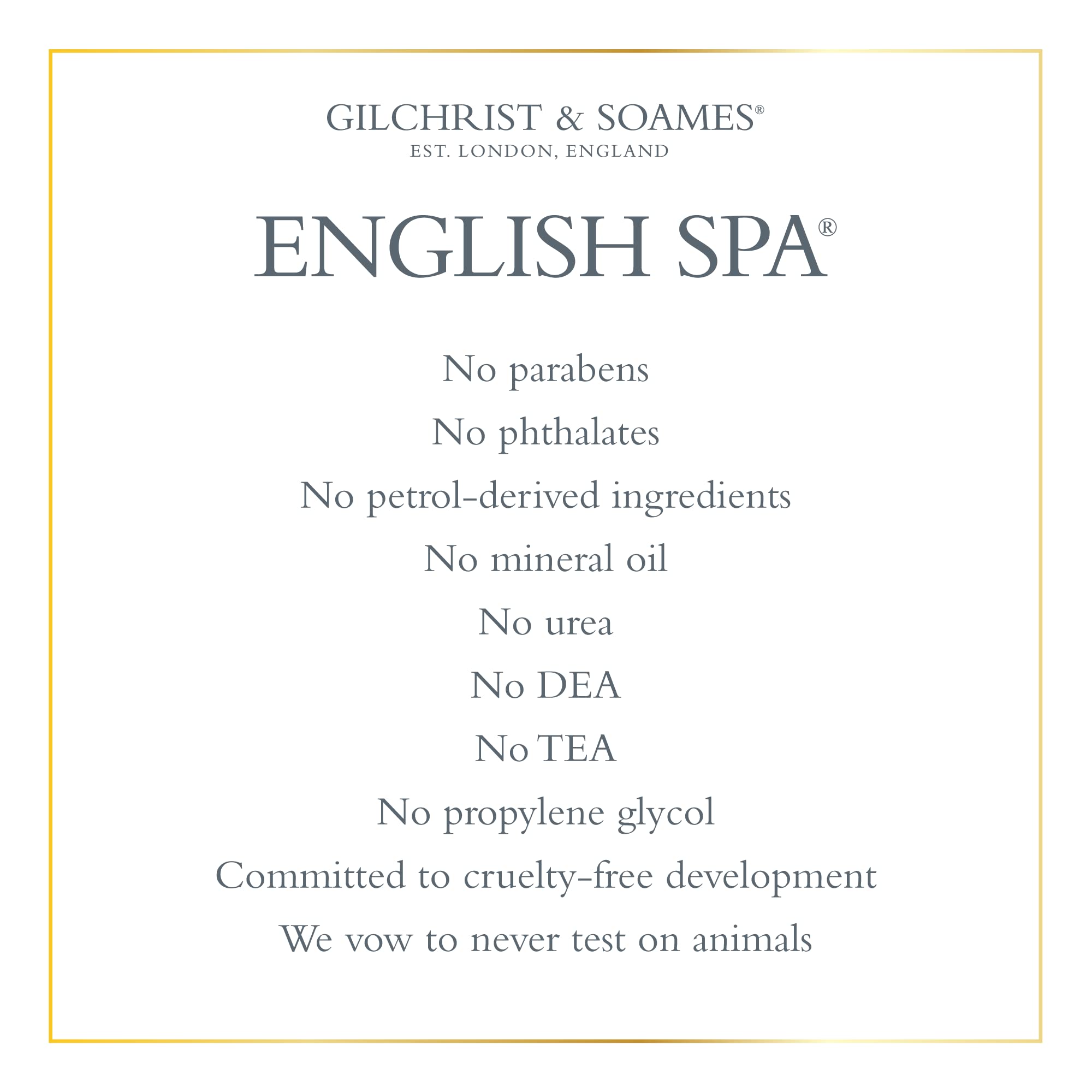 Gilchrist & Soames English Spa Conditioner 1 Gallon - Citrus Herbal Scent for All Hair Types - Paraben, Sulfate & Phthalate Free - Professional Salon Quality Hair Care - Perfect for Hotels, Spas & Home Use