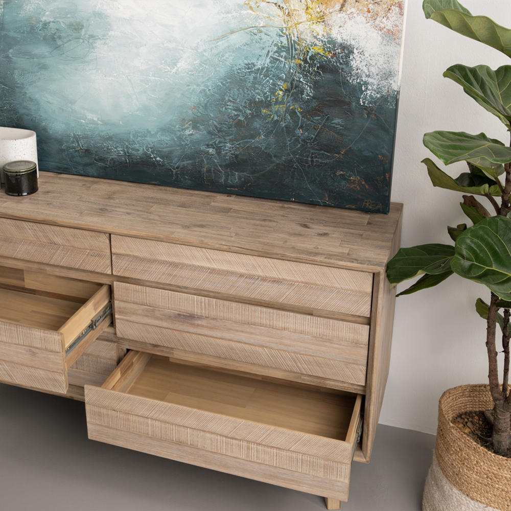 Maxim 5-Drawer Dresser for Bedroom - Wooden Chest of Drawers with Smooth Gliding, Modern Storage Organizer for Clothes, Bedding & Accessories | Perfect for Home, Office & Dorm Room Organization