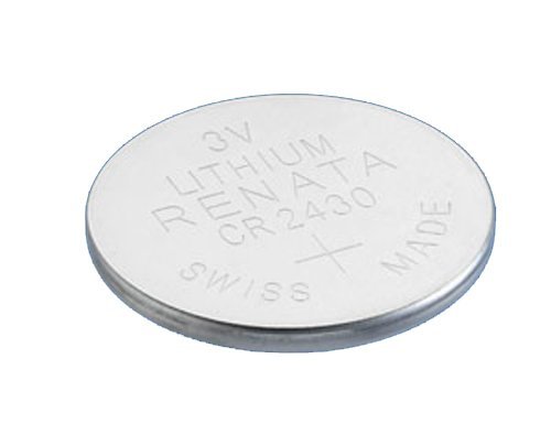 CR2430 Lithium Button Cell Battery - 3V Coin Battery for Watches, Key Fobs, Calculators & Medical Devices - Long-Lasting Power Supply