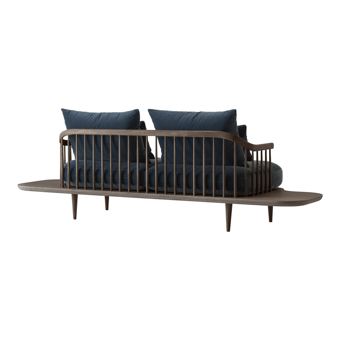 FLY SC3 2-Seater Sofa with Side Tables - Modern Living Room Furniture for Small Spaces | Perfect for Apartments, Condos & Cozy Home Decor