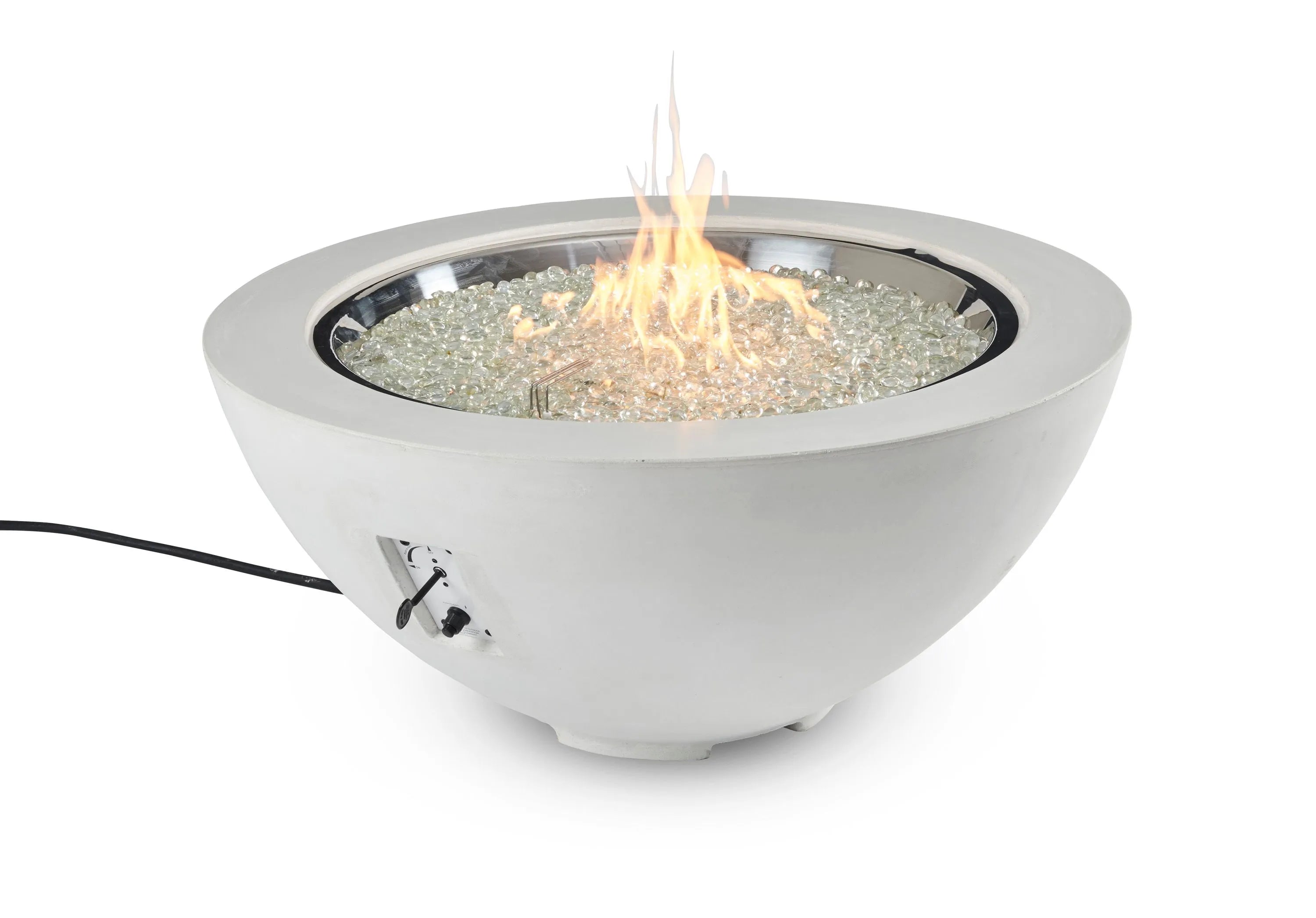 The Outdoor Greatroom Company Cove Round Gas Fire Pit Bowl - 30