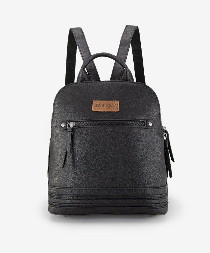 Wrangler Dome Zippered Backpack - Water-Resistant Hiking & Travel Backpack for Men & Women - Perfect for Outdoor Adventures, School & Commuting