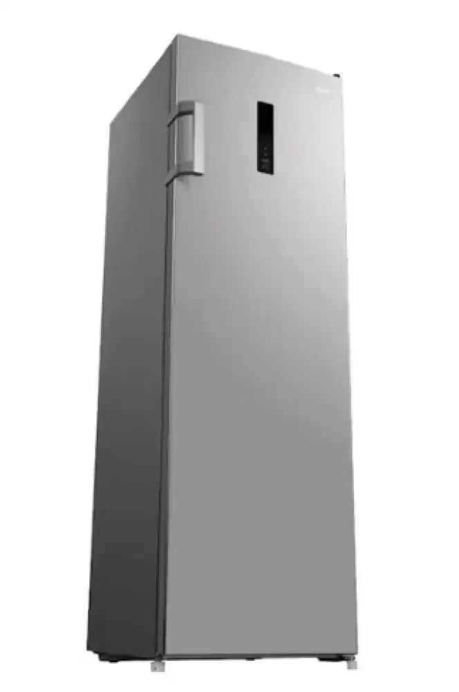 CHiQ CSH205NSS 206L Hybrid Vertical Frost Free Freezer Stainless Steel - Energy Efficient Upright Freezer for Home, Kitchen, Restaurant & Commercial Use