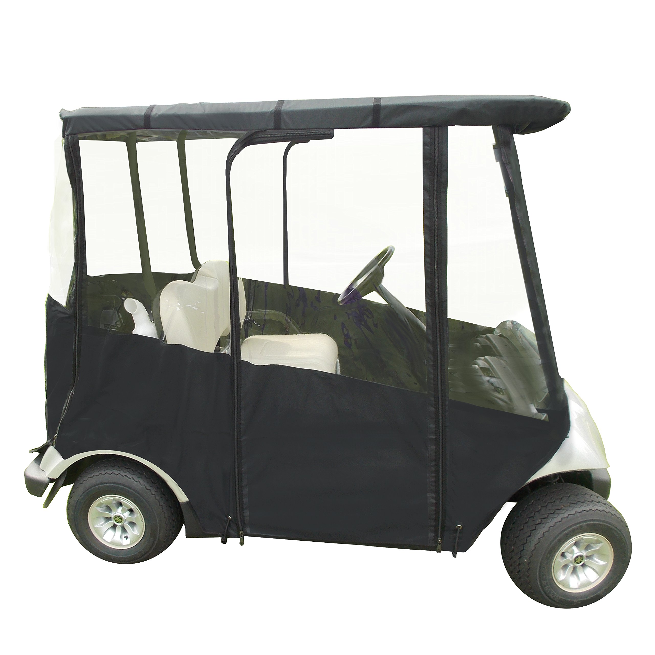 Premium Waterproof Golf Cart Cover for Yamaha Drive & Drive 2 - Portable, UV-Resistant, 4-Sided Protection - Perfect for Outdoor Storage & Winter Protection