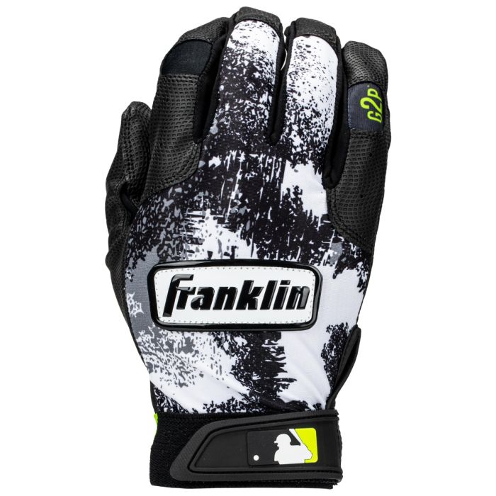 Franklin Youth Tee Ball Batting Gloves - Grow to Pro Baseball Training Gloves for Kids - Perfect for Little League, Practice, and Game Day Performance
