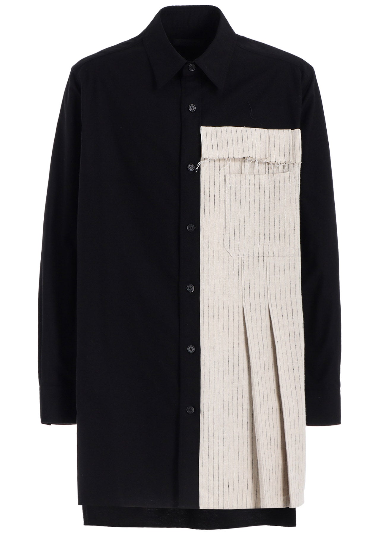 Premium Cotton Twill Shirt with Striped Pleated Fabric - Classic Casual Wear for Men & Women | Office, Date Night & Outdoor Activities