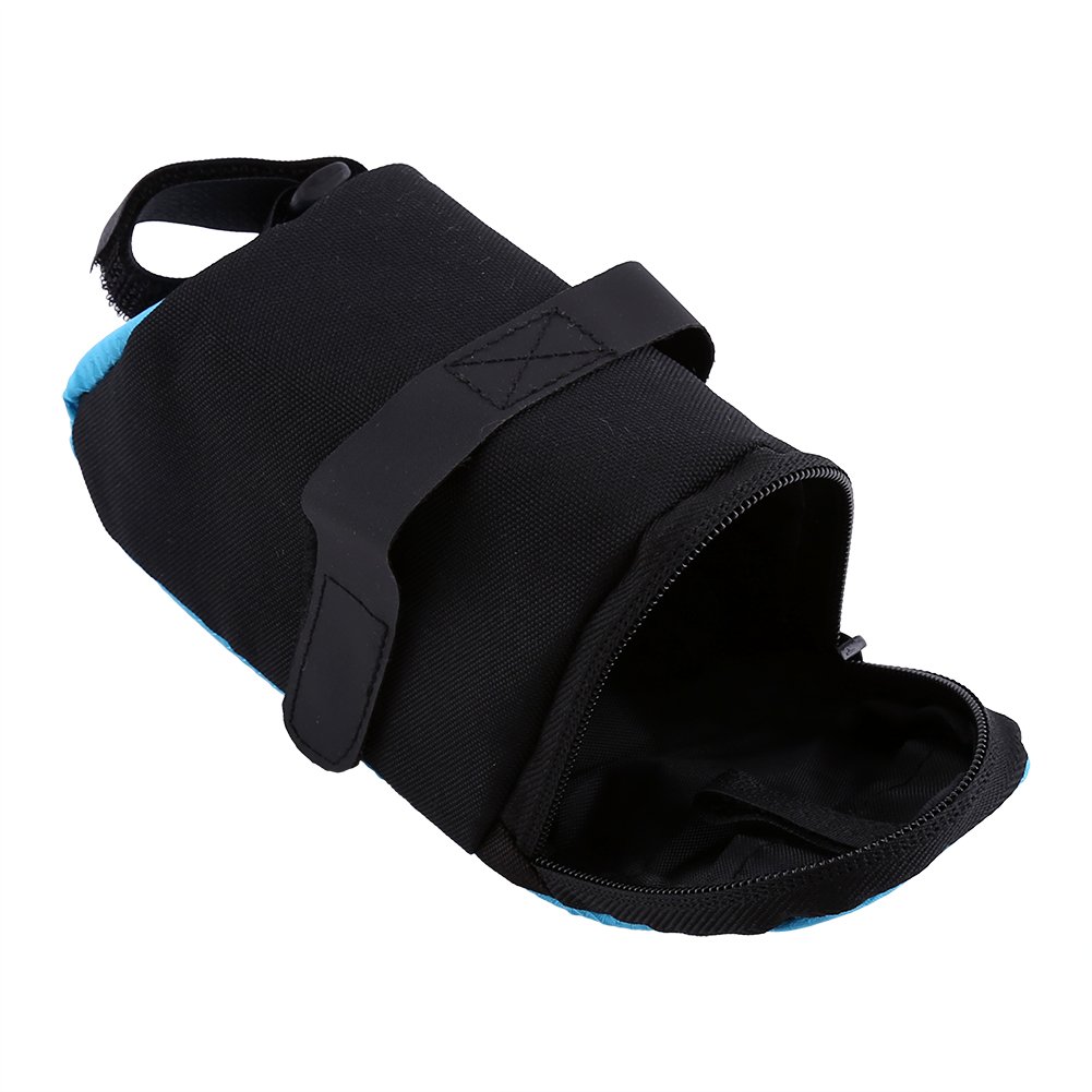 Lightweight Dioche Bike Saddle Bag - Under Seat Storage for Road & Mountain Bikes (Blue) - Perfect for Cycling Accessories