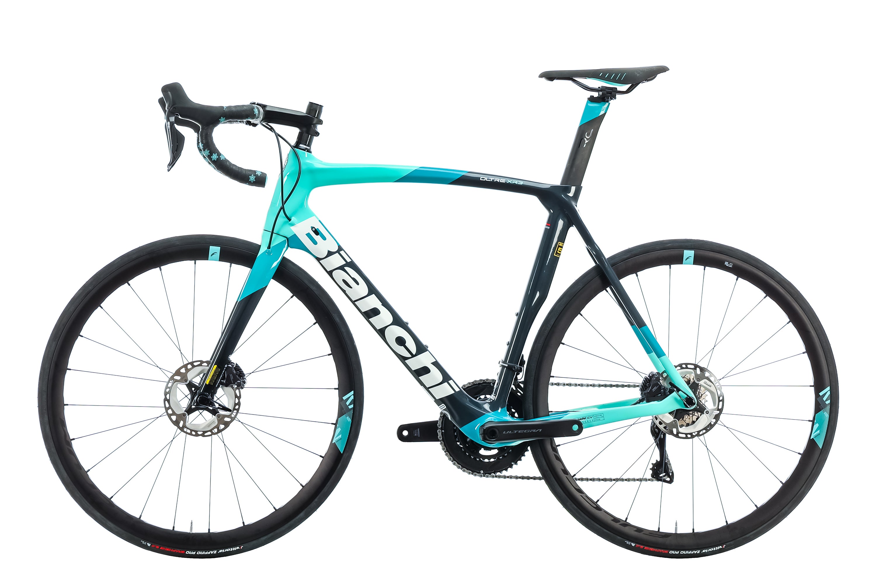 Bianchi Oltre XR3 Ultegra Di2 Road Bike 2022 - 59cm Carbon Frame, Shimano Electronic Shifting - Perfect for Racing, Endurance & Long-Distance Cycling