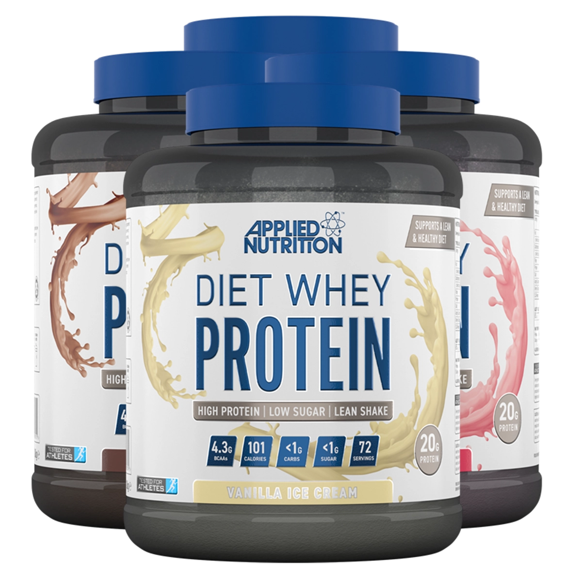 Applied Nutrition Diet Whey Protein Powder 1.8kg (72 Servings) - Low Calorie Whey Isolate for Weight Loss & Muscle Building | Perfect for Post-Workout Recovery & Meal Replacement