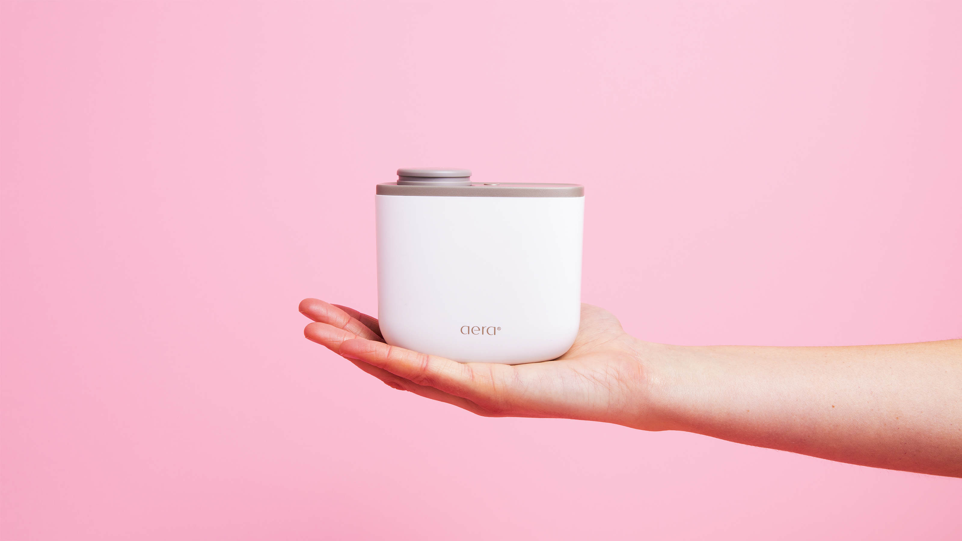 Aera Mini Diffuser - Portable Essential Oil Diffuser for Home, Office & Travel | Ultrasonic Aromatherapy Humidifier with Auto Shut-Off & LED Light | Perfect for Relaxation, Sleep & Stress Relief