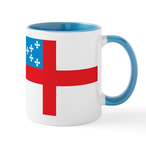 White/Blue Inside - Episcopal Flag Mug