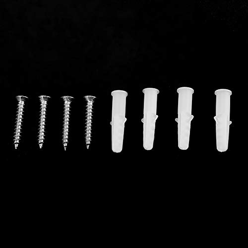 18Pcs Silver Glass Standoff Screws for Mounting Signs - Indoor & Outdoor Office Advertisement Display - Perfect for Storefronts, Trade Shows, and Business Signage
