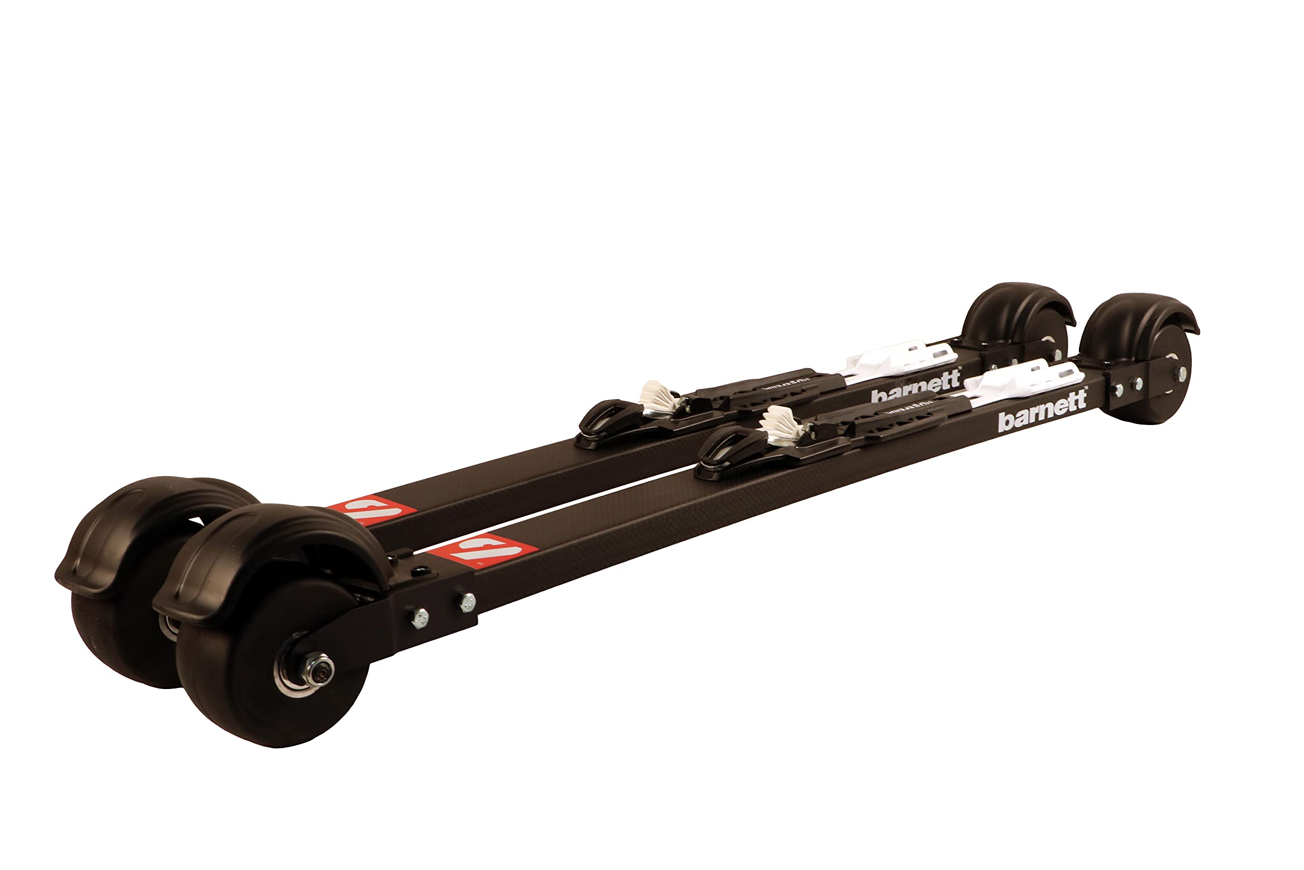 RCC Carbon NNN Professional Roller Skis for Classic Cross-Country Skiing - Medium Wheels for Smooth Training & Outdoor Exercise | Perfect for Summer Ski Training, Fitness Workouts & Dryland Practice