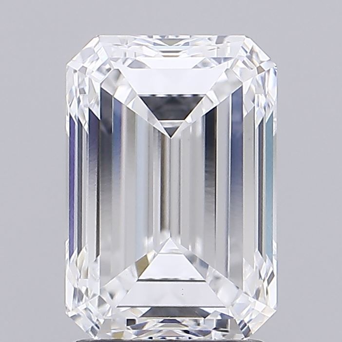 2.64 Carat D Color VS1 Clarity Emerald Cut Lab-Grown Diamond | Engagement Ring, Wedding Band, Fine Jewelry Gift
