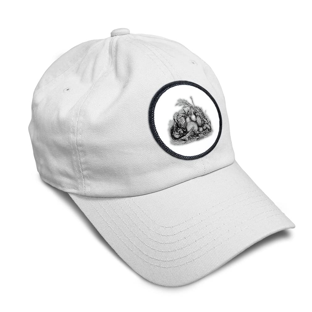 Vintage Soft Baseball Cap for Fall - Perfect for Vegetable Display, Food & Beverage, and Salad Decor | Ideal for Farmers Markets, Grocery Stores & Kitchen Decor