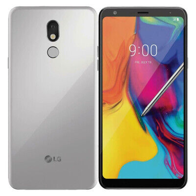 LG Stylo 5 Smartphone - 32GB Storage, Silvery White Color (Boost Mobile Compatible) - Perfect for Work, School & Entertainment