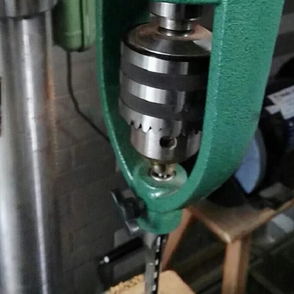 Housoutil Bench Drill Press Mortising Machine Accessories - Square Vice, Drill Guide, Angle Converter & Chisel Bit Holder for Straight Holes | Perfect for Woodworking, Metalworking & DIY Projects