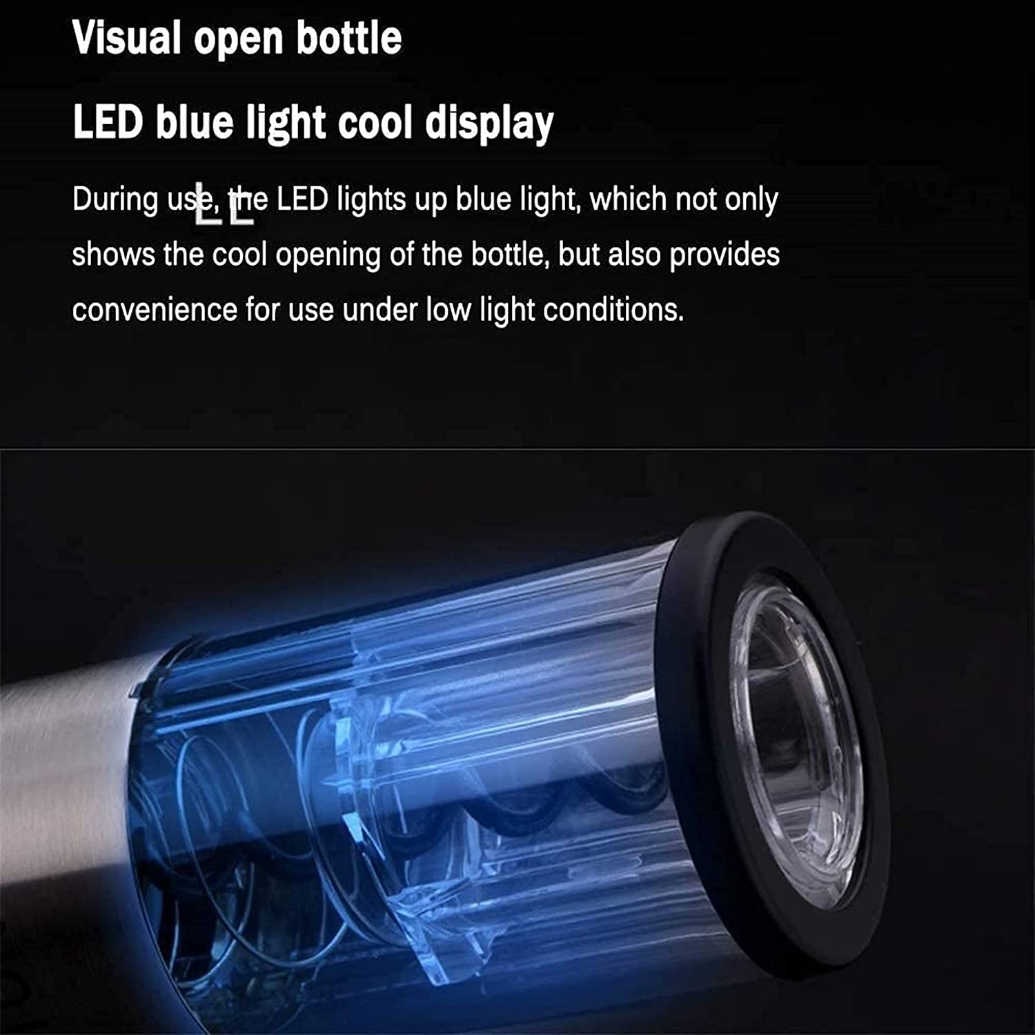 Electric Wine Bottle Openers Set - Battery Powered Automatic Corkscrew with Foil Cutter & Stopper - Stainless Steel Wine Opener Kit for Home, Parties & Restaurants - Perfect for Wine Lovers & Entertaining