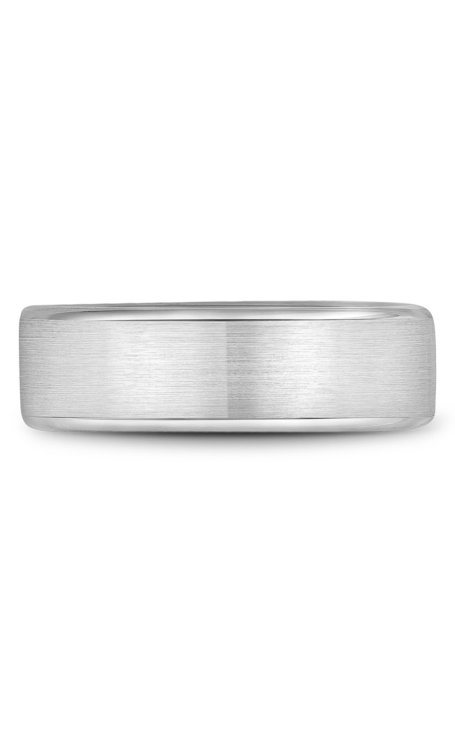 Bleu Royale Men's Wedding Band Ring - 14K White Gold 6mm Comfort Fit RYL037W75 - Perfect for Engagement, Anniversary & Special Occasions