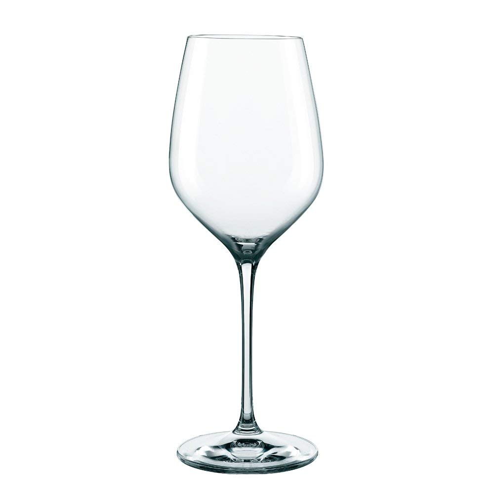 Premium Nachtmann Red Supreme Wine Glasses - Set of 4 Crystal Stemware for Cabernet & Merlot - Elegant Dinner Party & Romantic Gift Idea