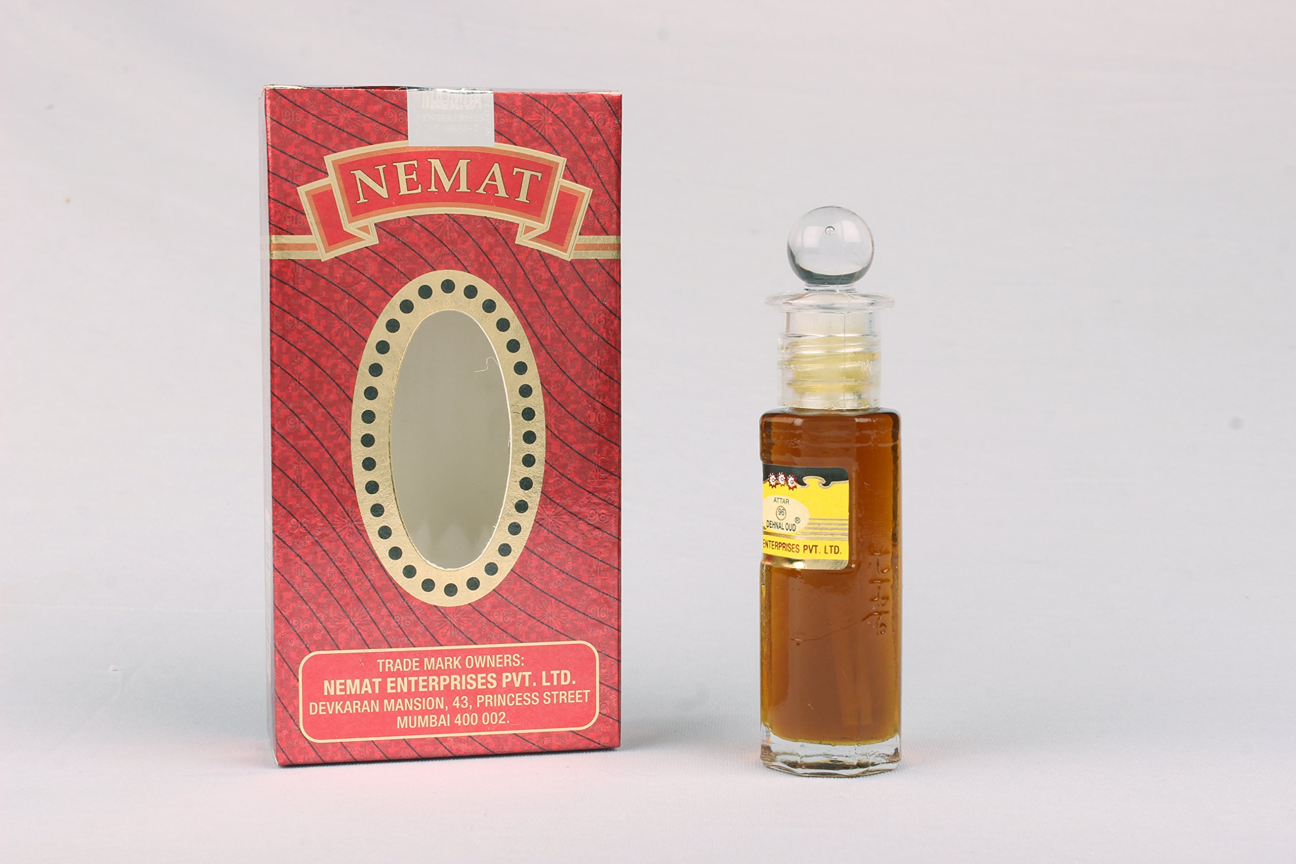Nemat Fragrances - 96 Dehnal Oud Perfume Oil, 25ml | Premium Arabian Scent for Men & Women | Perfect for Date Night, Special Occasions & Daily Wear