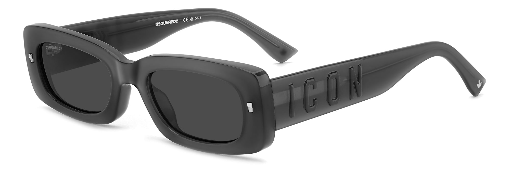 DSQUARED2 Icon 0020/S Sunglasses - Polarized UV Protection Aviator Style for Men & Women | Perfect for Driving, Beach & Outdoor Activities