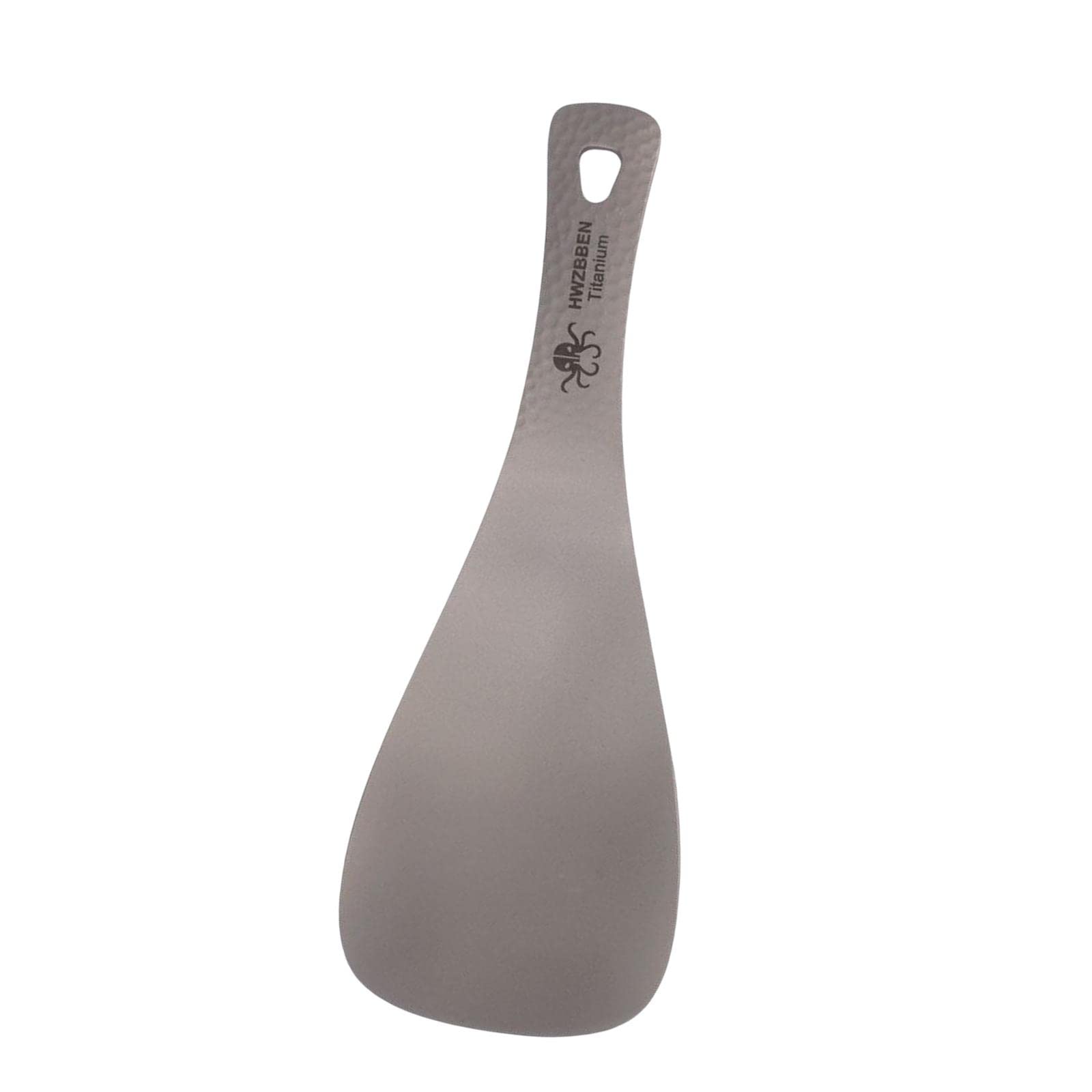 Premium Titanium Soup Spoon - Durable Reusable Dinnerware for Kitchen, Camping & Outdoor Dining | Lightweight & Eco-Friendly Cutlery for Restaurants, Picnics & Travel
