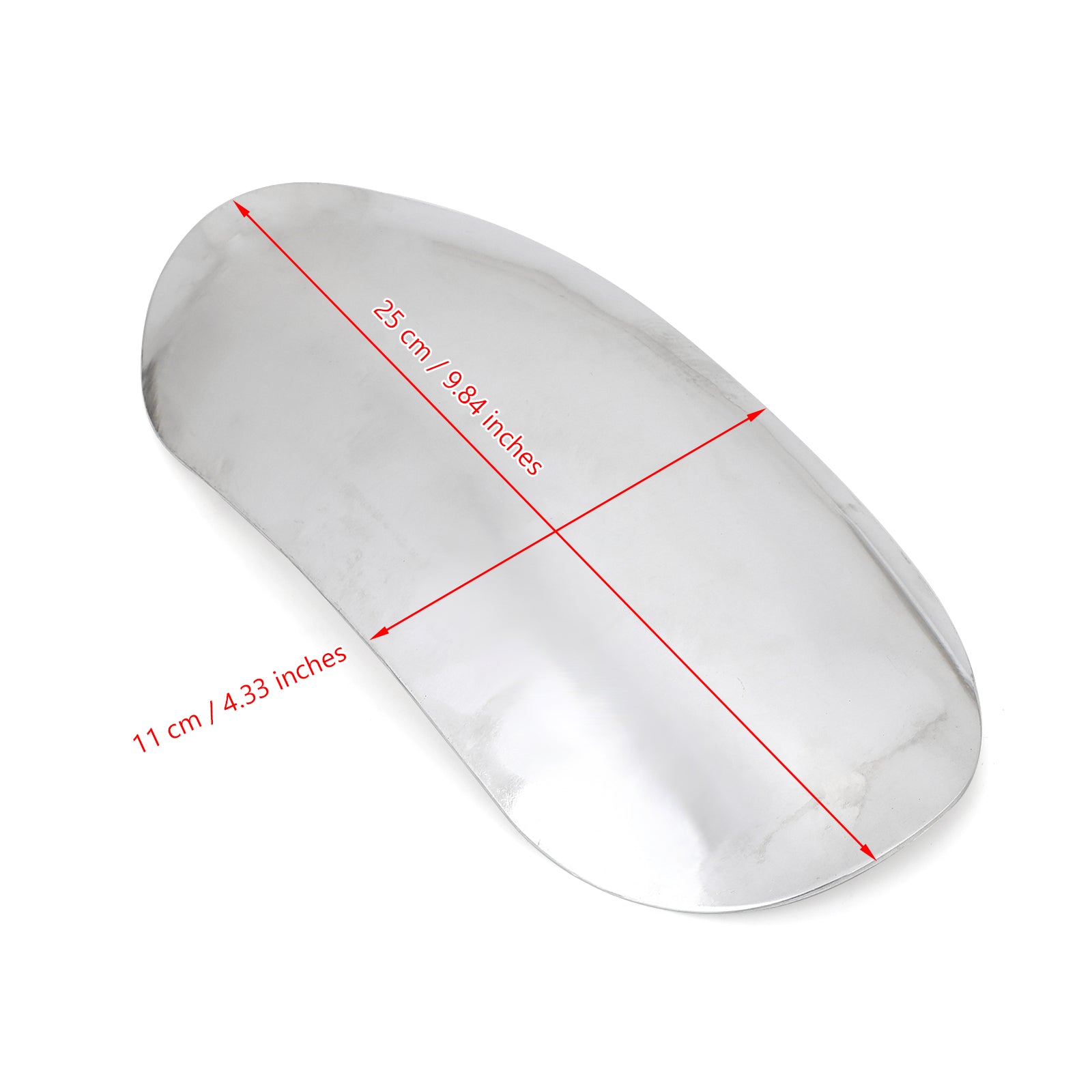 Universal Aluminum Motorcycle Front Wheel Fender Mudguard - Durable 1-Piece Design for Motorbikes, ATVs & Dirt Bikes - Perfect for Off-Roading, Commuting & All-Weather Protection