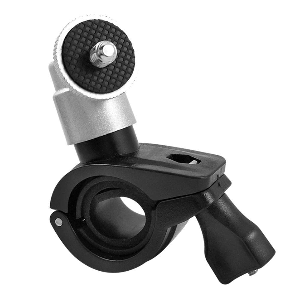 Yencoly Stainless Steel Car Dash Cam Bracket & Rearview Mirror Mount - Universal Fit for Electric Cars, Bicycles, Motorcycles (Silver) | Secure Camera Mounting for Road Trips & Commuting