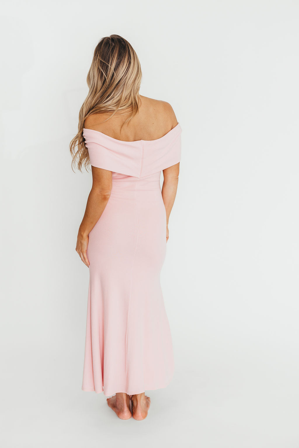 Monroe Maxi Dress in Dusty Pink - Bump Friendly Maternity Dress for Women | Flowy Summer Dress for Pregnancy, Beach Vacations & Special Occasions