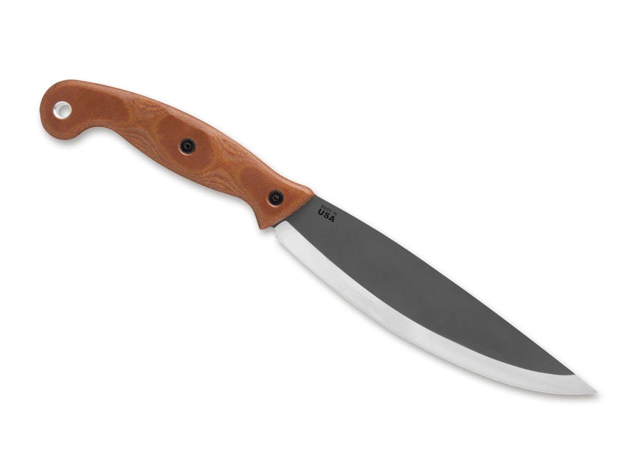 Tops Knives TPESK01 Earth Skills Knife - Outdoor Survival Knife for Camping, Hunting & Bushcraft | Durable Fixed Blade with Sheath