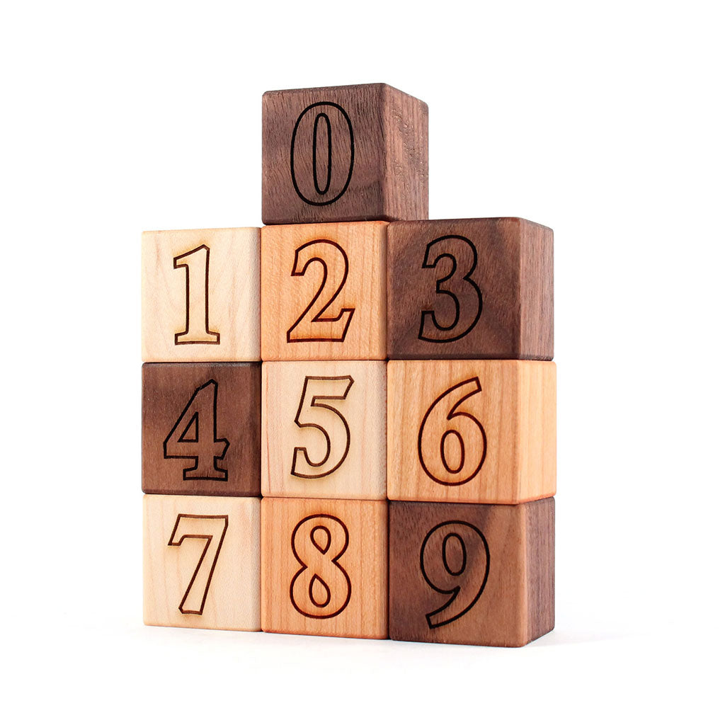 Number Blocks (10-Piece Set) - Educational Math Toys for Kids, Counting & STEM Learning - Perfect for Classroom, Homeschool & Playtime