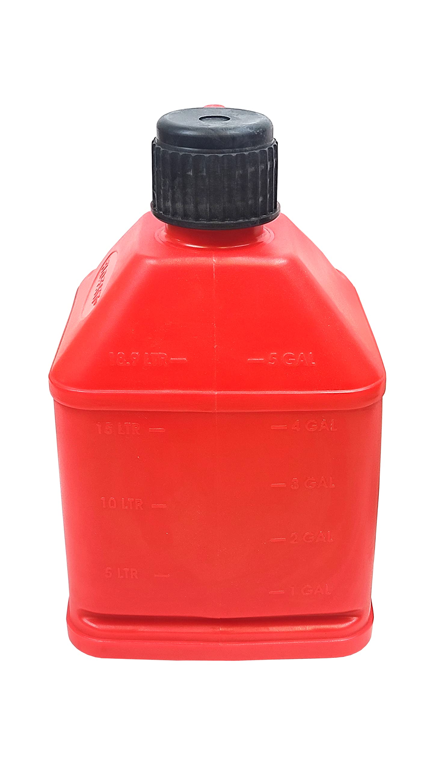 5 Gallon Professional Utility Container - Heavy Duty Water Storage, Gas Can, Oil Jug - Red (50101) - Ideal for Camping, Garage, Workshop & Emergency Preparedness