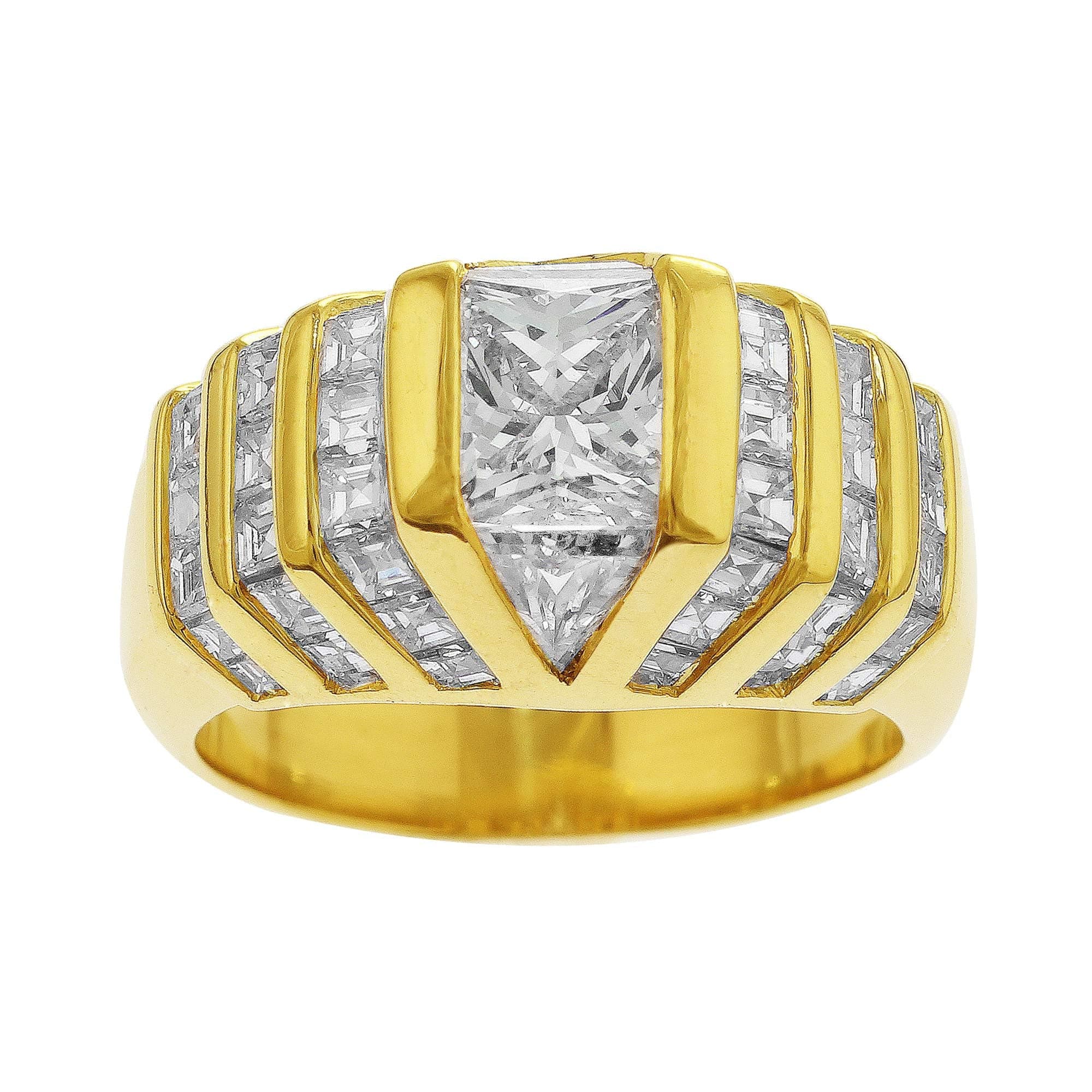 1.43 Carat Quadrillion Cut Diamond Engagement Ring for Women - Perfect for Proposals, Anniversaries & Special Occasions