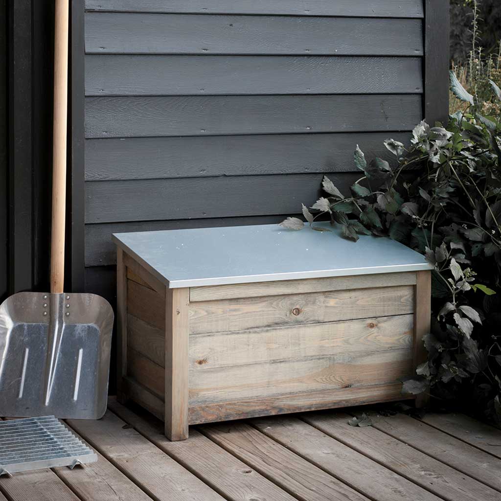 Aldsworth Outdoor Storage Box - Waterproof & Durable Small Deck Box for Patio Furniture Cushions, Garden Tools & Pool Accessories - Perfect for Backyard, Balcony & Garage Organization