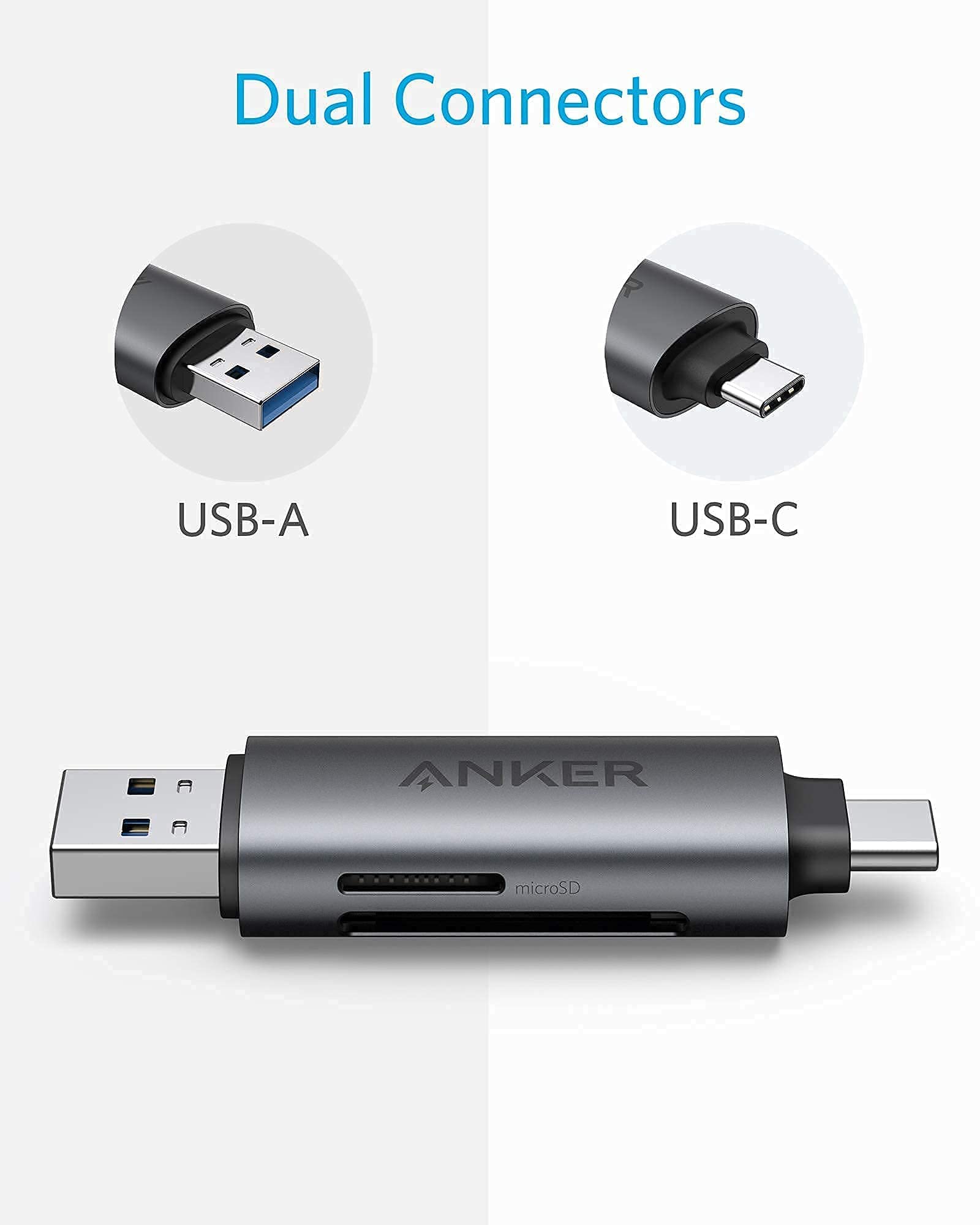 Anker 575 USB-C Docking Station (13-in-1) with 4K HDMI, Ethernet, USB 3.0 Ports & SD Card Reader - Premium Laptop Dock for MacBook Pro/Air, Dell, HP - Perfect for Home Office & Remote Work Setup