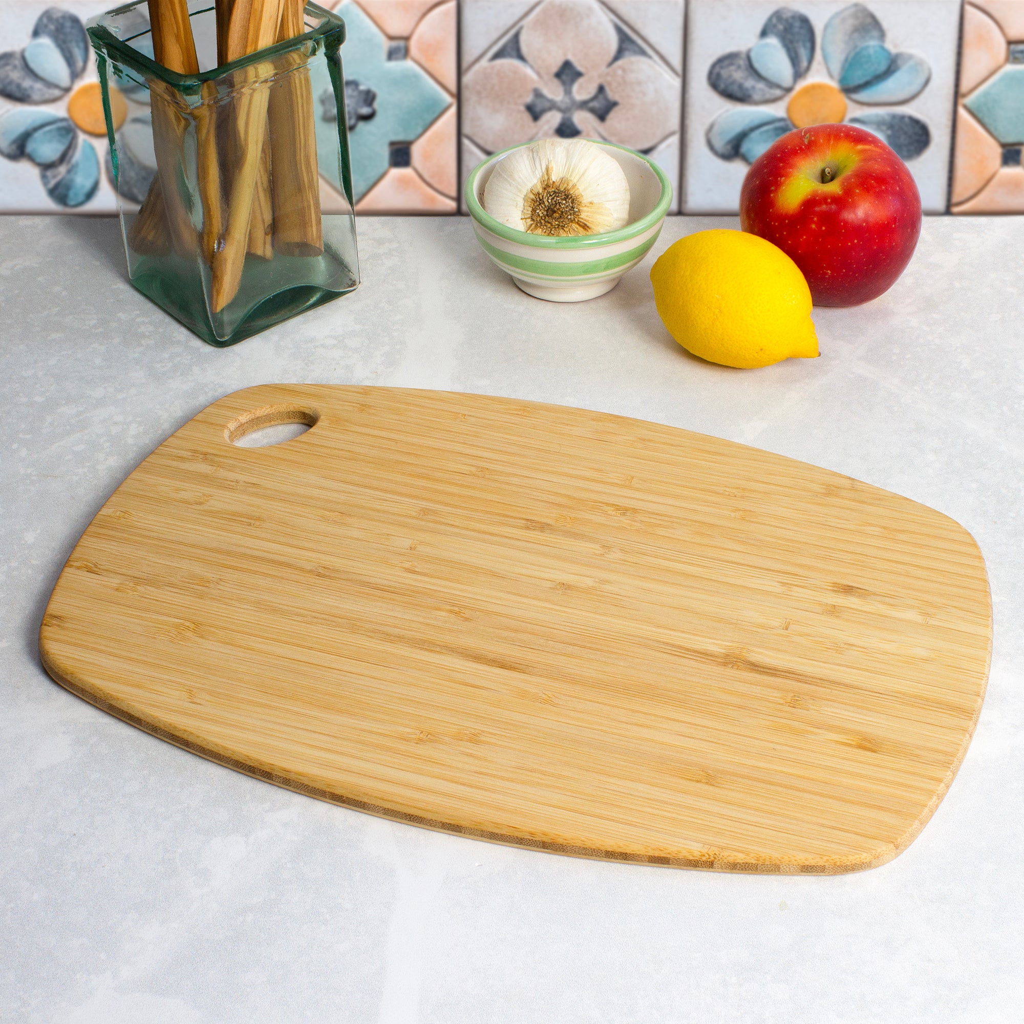 GreenLite™ Non-Slip Dishwasher Safe Cutting Board - 13.5