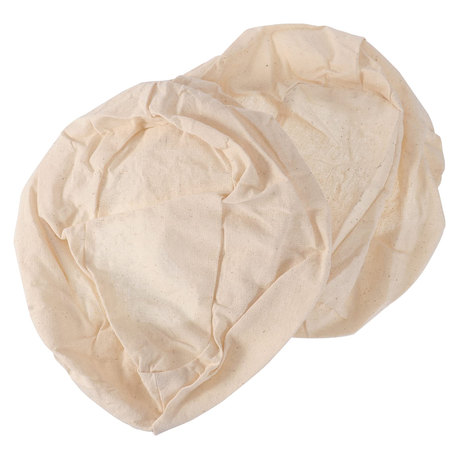 Premium 2-Pack Oval Bread Proofing Basket Liners - Kichvoe Fermentation Cloth for Banneton, Sourdough & Artisan Bread Baking | Perfect for Home Bakers & Professional Kitchens