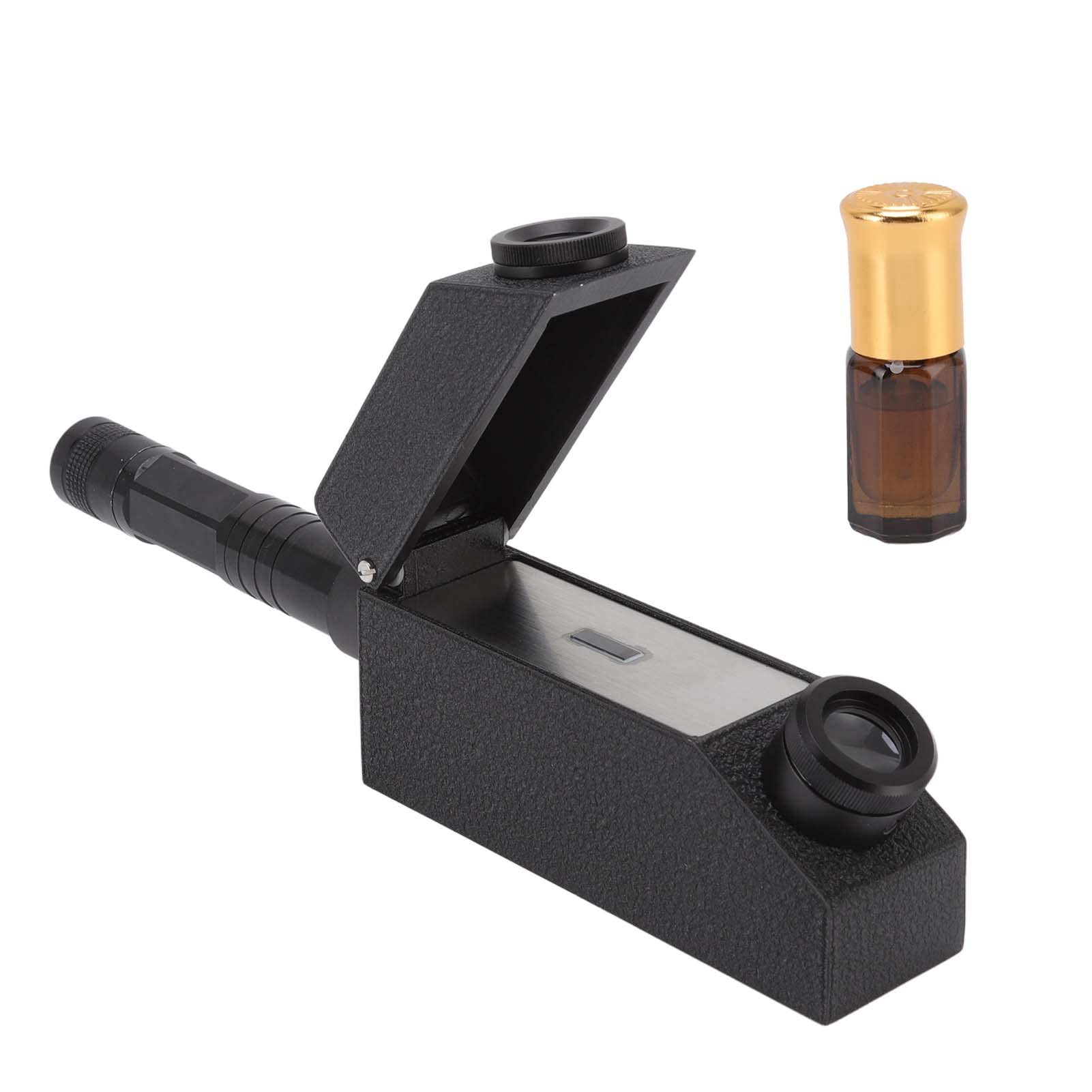 Professional Gemstone Refractometer 1.30-1.81 RI - Portable Jewelry Tester Tool for Gem Identification & Refractive Index Measurement - Perfect for Jewelers, Gemologists & Lapidary Enthusiasts (Ideal for Gem Shows, Jewelry Making & Stone Authentication)